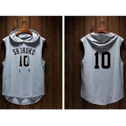 帽子無袖背心 籃球 A夏季連帽背心男加大碼薄款潮流ins寬松運動無袖T恤坎肩男 歷史價格詳細信息