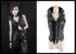 ＊mini &amp;amp; PUNK LOLO＊龐克個性街頭-銀河光速戰記光輪盔甲鉚釘個性背心 (Y-451)PUNK LOLITA 歷史價格詳細信息