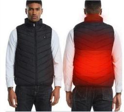 冬季新款電發熱馬甲溫控加熱服男女同款戶外騎行抗寒電熱背心 歷史價格詳細信息