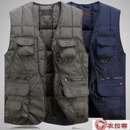 羽絨馬甲男 保暖馬甲男 背心馬甲 弟爾保羅羽絨馬甲男士青年款秋冬羽絨服保暖坎肩內膽大碼馬夾背心 歷史價格詳細信息