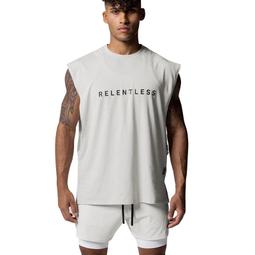 2024夏季男士印花背心運動健身背心男生 寬鬆型無袖t恤男 素色速乾 運動無袖 價格比較,價格查詢,歷史價格詳細信息