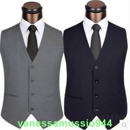 韓版潮修身西裝馬甲男士英倫西服背心休閒職業馬夾伴郎馬甲 歷史價格詳細信息