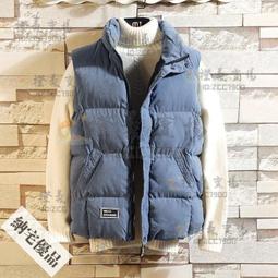 可開發票 秋冬馬甲男外套韓版潮流寬松坎肩無袖加厚保暖PU皮棉衣男士背心潮 歷史價格詳細信息