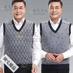 可開發票 中老年加絨加厚馬甲多口袋男式保暖背心冬款男士加毛厚款坎肩開衫 歷史價格詳細信息