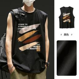 背心男 男生衣著 背心男生 2色個性鏤空吊帶背心男小眾設 感性感上衣辣弟風彈力緊身內搭打底衫-毛毛男裝 歷史價格詳細信息