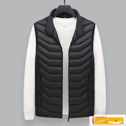 羽絨馬甲男 保暖馬甲男 背心馬甲 弟爾保羅羽絨馬甲男士青年款秋冬羽絨服保暖坎肩內膽大碼馬夾背心 歷史價格詳細信息