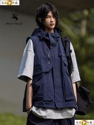 戶外機能工裝連帽馬甲男 M-2XL 兩色入 釣魚無袖馬甲背心男 日系百搭無袖馬夾男 戶外露營短版機能馬夾男 Citybo  滿599免運 歷史價格詳細信息