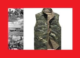【雙面穿】多口袋馬甲 男秋冬季 加絨大碼 坎肩背心 戶外工裝馬夾外套 歷史價格詳細信息