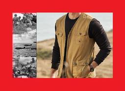 (野戰雄鷹) *ALCF589118* 春秋季雙面穿寬鬆休閒多口袋馬甲 背心外套 歷史價格詳細信息