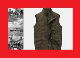 (野戰雄鷹) *ALCF589118* 春秋季雙面穿寬鬆休閒多口袋馬甲 背心外套 歷史價格詳細信息