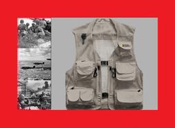 馬甲 夏季馬甲 國家地理工裝多口袋攝影馬甲多功能戶外網眼背心定制印字印LOGO 歷史價格詳細信息