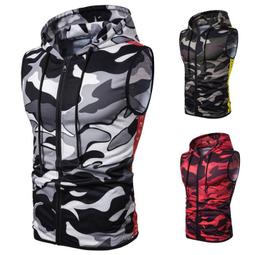 &Omega;衣枝獨袖&Omega;【150】新款男運動連帽背心god街頭潮牌健身連帽無袖T恤 歷史價格詳細信息