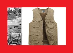 (野戰雄鷹) *ALGA919978* 秋冬季軍迷立領多口袋加絨背心外套 馬甲 歷史價格詳細信息