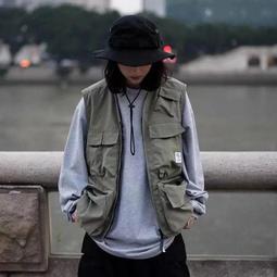 戰術馬甲女男  春秋薄款 高街寬松工裝 無袖背心外套 歷史價格詳細信息