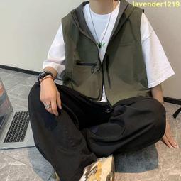 復古機能無袖背心馬甲情侶日系多口袋韓版工裝作戰夾克男潮牌 歷史價格詳細信息