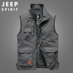 刷毛馬甲男 春季新款 戶外運動 休閑跑步 釣魚背心 坎肩外套 中老年外套 歷史價格詳細信息