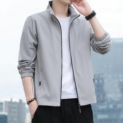 韓版 立領 夾克 外套男 防風外套 薄外套 男士夾克 棒球外套 飛行外套 休閒外套 運動外套 騎車外套 防風衣-潮男服飾 歷史價格詳細信息