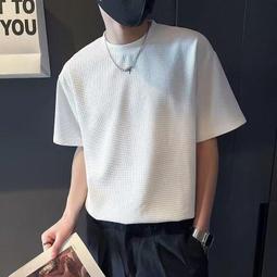 華夫格 素色微寬短T 歷史價格詳細信息