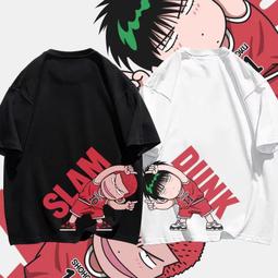 灌籃高手t恤22夏籃球短袖櫻木花道三井壽湘北印花寬松T大碼衣服-時尚男裝 歷史價格詳細信息