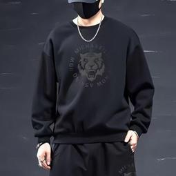 大學t男 男長袖t 上衣男M5XL圓領衛衣男春秋季韓版潮流ins長袖休閒寬鬆情侶百搭上衣外套男木吉街風男裝強推 歷史價格詳細信息