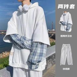 連帽衛衣男春秋ins潮流青少年時尚帥氣休閑百搭寬松開衫夾克外套 滿599免運 歷史價格詳細信息