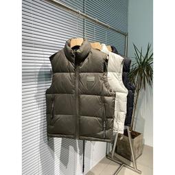 免運公司貨】羽絨背心 鋪棉背心 馬甲背心 無袖外tao 【白鴨絨】黑金羽絨馬甲 短款外穿2023新款秋冬款 寬松馬夾背心 歷史價格詳細信息