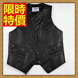 皮背心 皮馬甲-秋冬加厚V領單排扣設計男外套65t2【獨家進口】【米蘭精品】 歷史價格詳細信息