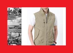 立領背心大尺碼馬甲外套 刺繡字母 夏天背心口袋馬夾工裝戰術背心防風透氣釣魚背心登山外套M-6XL-潮流e線 歷史價格詳細信息