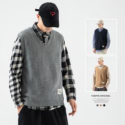 韓版男毛線背心 男針織毛背心 緊身青年無袖V領毛衣 針織毛衣背心馬甲 潮毛織無袖 新增4XL 5XL(100公斤以上可穿  滿599免運 歷史價格詳細信息