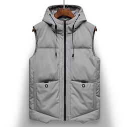 連帽背心男 M4XL 籃球運動寬鬆上衣男 跑步健身訓練無袖背心 百搭時尚印帽t短-真男人專賣店 歷史價格詳細信息