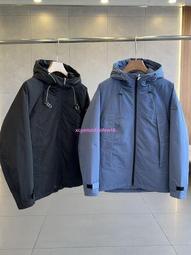 反季特惠 迪系平替男裝冬季款90白鴨絨連帽立領加厚保暖羽絨服男 歷史價格詳細信息