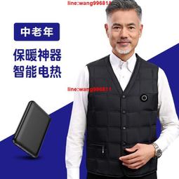 公司貨發熱yi 電熱馬甲 電熱fu 加熱電熱馬甲男背心智能溫控發熱羽絨抗寒保暖馬夾充電自熱yifu女 歷史價格詳細信息