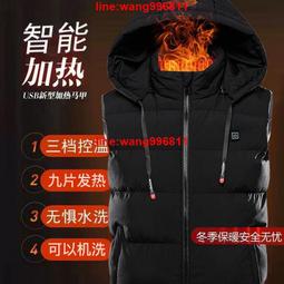 智能恒溫發熱馬甲 全身保暖 一鍵加熱 三檔溫控 四區/八區 背心 男女款 USB加熱 純色 爆款馬夾24138 歷史價格詳細信息