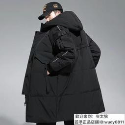反季羽絨服男冬季中長款2021新款情侶工裝潮流真帥氣男士冬天外套 歷史價格詳細信息