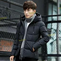 反季特惠 迪系平替男裝冬季款90白鴨絨連帽立領加厚保暖羽絨服男 歷史價格詳細信息