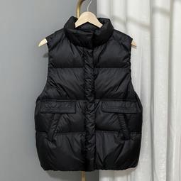 羽絨馬甲外套女小個子短版背心外套棉服馬夾時髦棉襖 歷史價格詳細信息