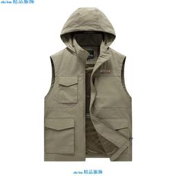 馬甲男 背心外男 戶外釣馬甲男外2022春夏薄款坎肩男休閑透氣男式工裝馬夾背心 歷史價格詳細信息