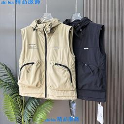 純色工裝機能風美式背心馬甲ins日系原宿風多口袋帥氣潮情侶外套機能背心-雅怡尚品 歷史價格詳細信息