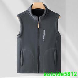 搖粒絨馬甲男款冬季加絨加厚棉襖無袖棉衣服潮牌坎肩羊羔絨背心男【zero潮流屋】 歷史價格詳細信息