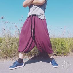 台灣製 飛鼠褲 情侶【OBIYUAN】運動褲 寬鬆 棉褲 長褲 縮口褲 休閒褲 【SP1616】 歷史價格詳細信息