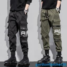 滿400出貨 縮口工裝褲 男生長褲  百搭束口褲  工作褲 韓版抽繩休閒長褲休閒褲男生褲子 歷史價格詳細信息