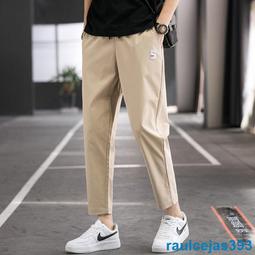 男生褲子 休閒褲 直筒褲 運動褲 夏季薄款 潮男必備 台灣發貨 三色可選 長褲 歷史價格詳細信息