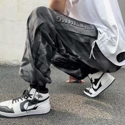 夏季潮牌高街ins黑色修身顯瘦破洞彈力牛仔褲男潮牌復古寬鬆長褲 歷史價格詳細信息