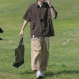 ！日系素色直筒工裝褲子男 學生潮流百搭寬鬆休閒長褲 港風復古寬褲 男褲子 工裝褲 工作褲 休閒長褲 男生長褲 直 歷史價格詳細信息