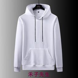 M-4XL 連帽大學T男 連帽長袖衛衣 連帽t恤男 保暖刷毛衛衣 連帽上衣 男生帽T 印花大學T 冬季加絨衛衣 情侶 歷史價格詳細信息