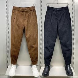 燈芯絨褲 韓國高磅硬挺燈芯絨九分休閒褲 三色 情侶款【PA88199】現貨＋預購 歷史價格詳細信息