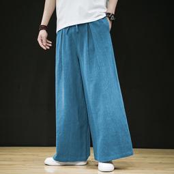 [免運]中國風男裝秋季棉麻褲寬松大碼闊腿哈倫褲男褲子休閑國潮復古長褲【金隆服裝】 歷史價格詳細信息