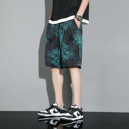 夏威夷花短褲 男夏季沙灘褲 情侶速乾短褲 潮牌五分褲 花短褲 男生短褲 運動短褲 休閒短褲 短裤男（YHS555） 歷史價格詳細信息