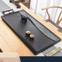 烏金石盤家用簡約整塊天然石頭黑金石海托盤裝功夫具臺  1 歷史價格詳細信息