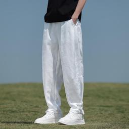 [免運]中國風男裝盤扣冰絲長褲哈倫褲男褲子大碼新中式闊腿束腳褲休閑褲#金隆男裝 歷史價格詳細信息